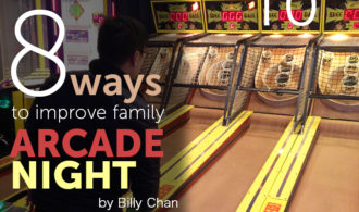 8 ways to improve family arcade night